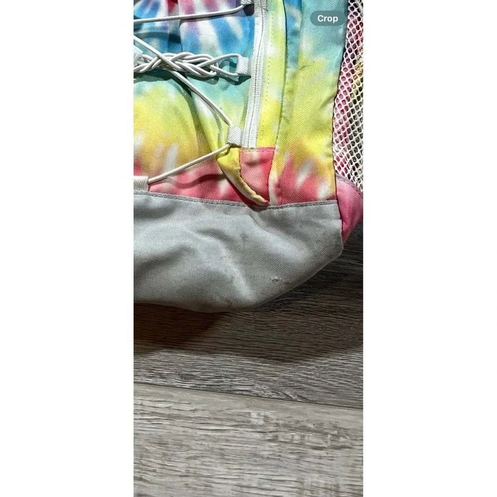 PB Teen Kids‎ Tie Dye Backpack Book Bag School Travel Colorful